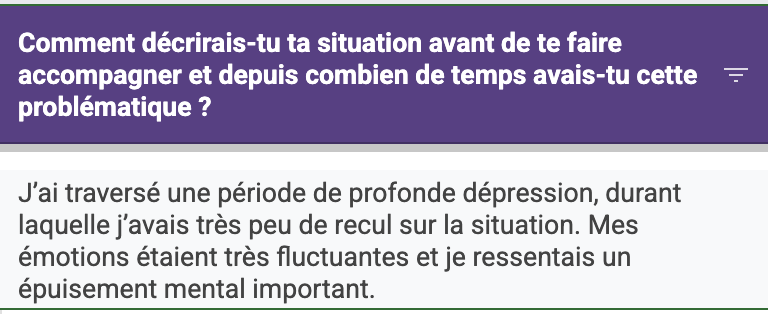 Témoignage
