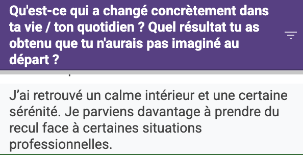 Témoignage