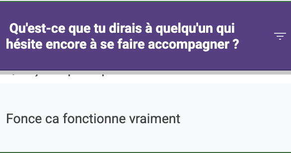 Témoignage